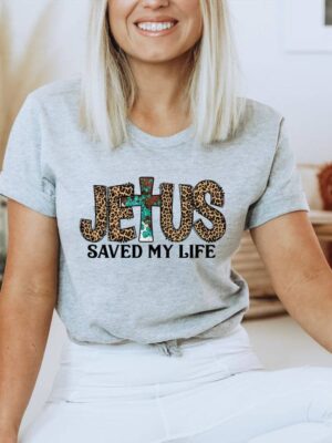 Jesus Saved My Life T-shirt | Graphic Tee