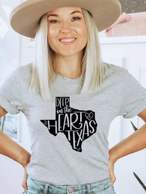 Deep In The Heart Of Texas T-shirt | Women's Shirt