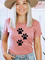 Paw Print T-shirt | Graphic Tee