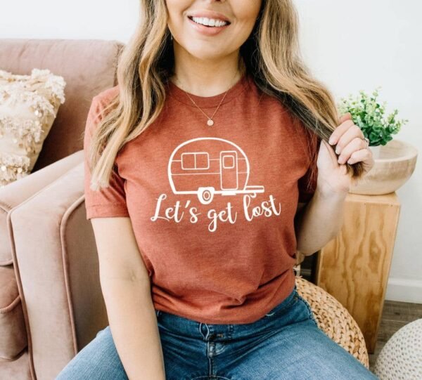 Let's Get Lost Adventure T-shirt | Women's Shirt