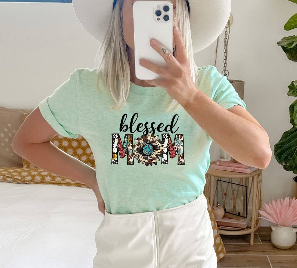 Blessed Mom T-shirt | Graphic Gift