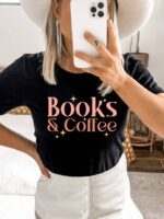 Books And Coffee T-shirt | Women's Shirts