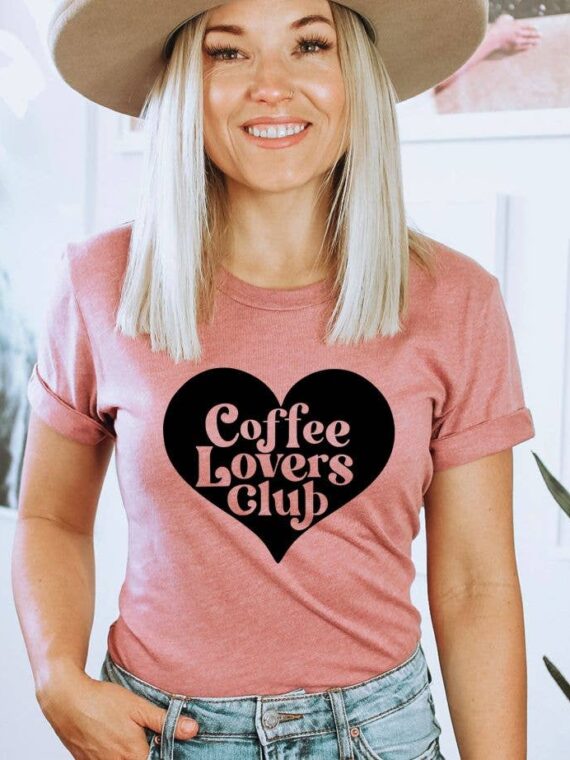 Coffee Lover Club T-shirt | Graphic Tee