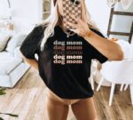 Dog  Mom T-shirt | Women's Shirts