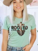 Rooted In Christ T-shirt | Graphic Tee