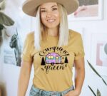 Camping Queen T-shirt | Women's Shirt