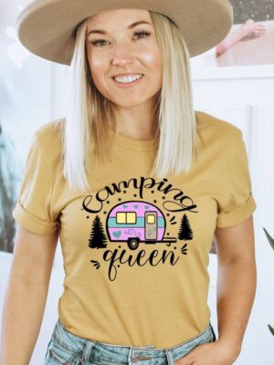 Camping Queen T-shirt | Women's Shirt