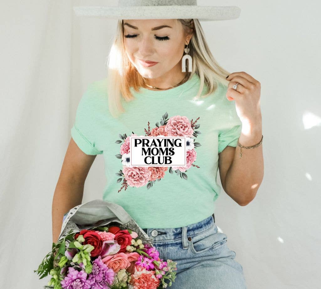 Praying Mom Club T-shirt | Graphic Tee