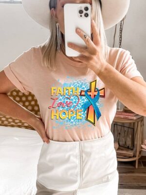 Faith Love Hope T-shirt | Graphic Tee