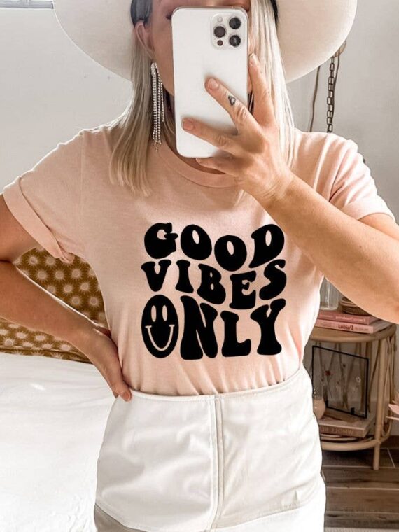 Good Vibes Only T-shirt | Graphic Shirts