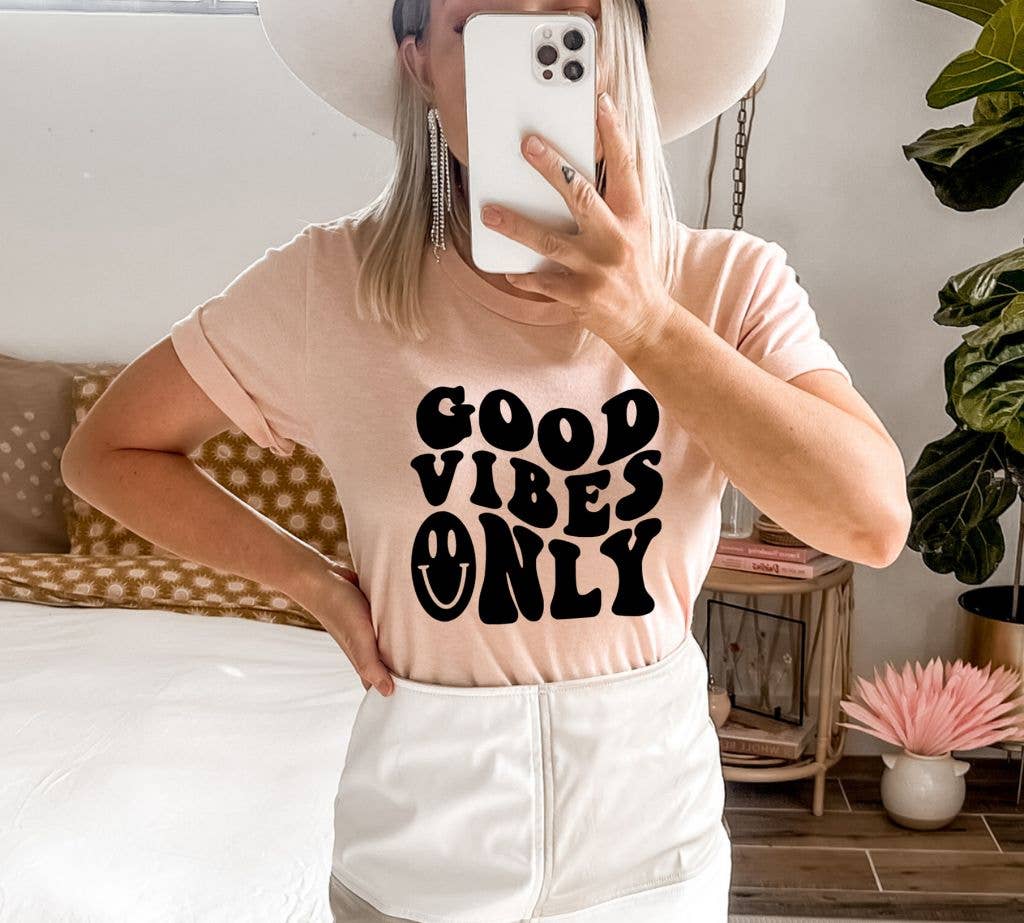 Good Vibes Only T-shirt | Graphic Shirts