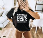 Somebody's Loud Mouth Baseball Mama T-shirt