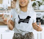 Basset Hound Mom T-shirt | Graphic T-shirt