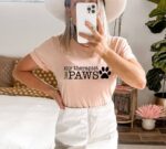 My Therapist Has Paws T-shirt | Graphic Top