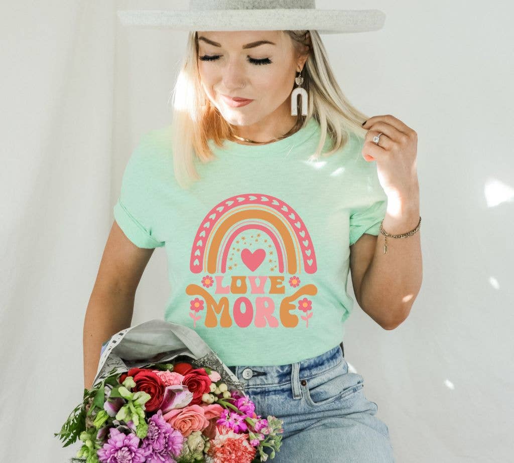 Love More T-shirt | Graphic Top