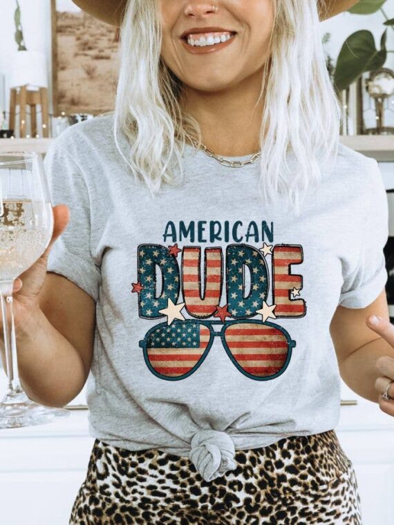 American Dude T-shirt | Graphic Tee