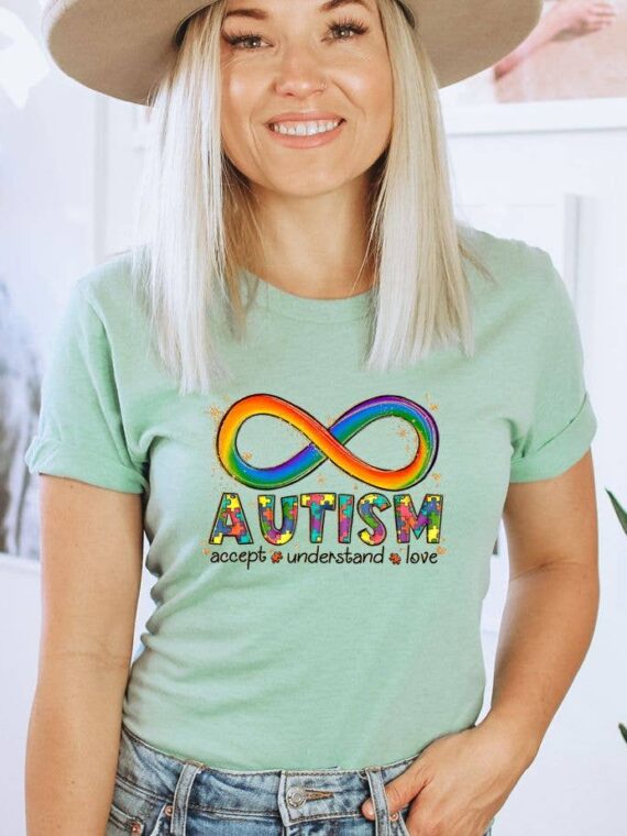 Autism Accept Understand Love T-shirt | Graphic Tee