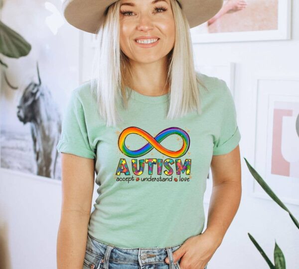 Autism Accept Understand Love T-shirt | Graphic Tee