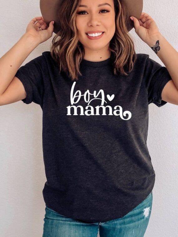 Boy Mama T-shirt | Graphic Shirt