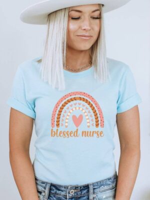 Blessed Nurse T-shirt | Graphic Tee