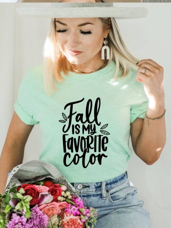Fall Is My Favorite Color T-shirt | Women's Tee