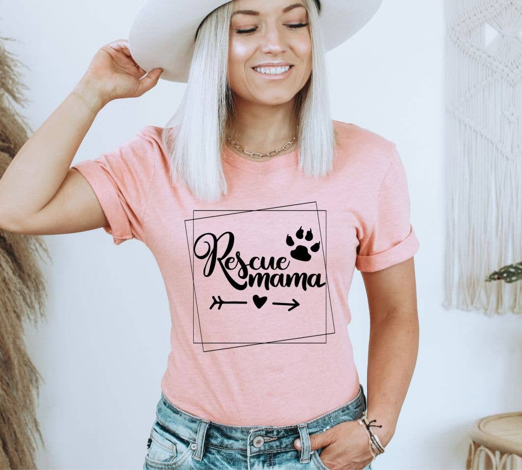 Rescue Mama T-shirt | Graphic Top