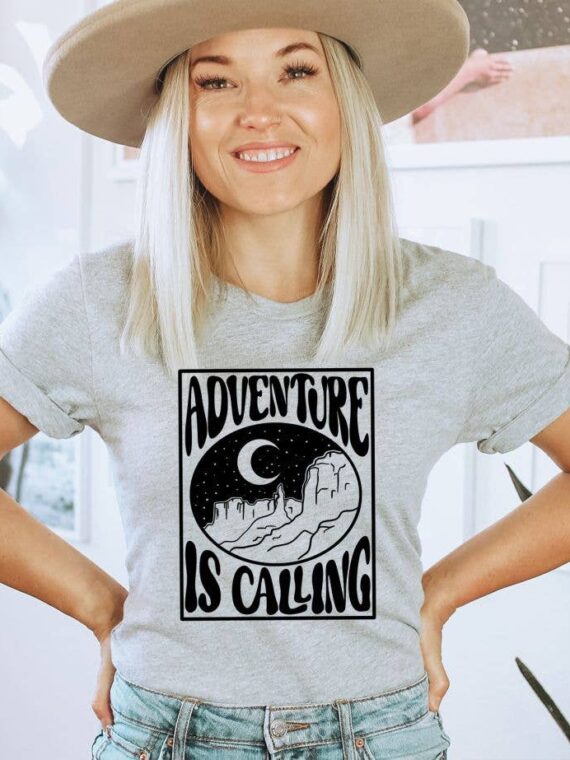 Adventure Is Calling T-shirt | Graphic Tee