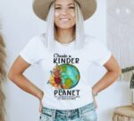 Create A Kinder Planet T-shirt | Graphic Tee