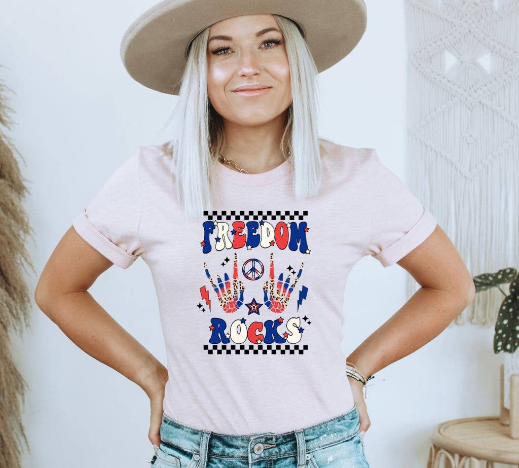 Freedom Rocks T-shirt | Graphic Tee