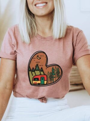 Love Camper T-shirt | Graphic Top