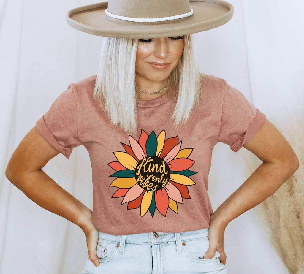 Kind Vibes Only T-shirt | Be Kind Tee