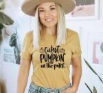 Cutest Pumpkin In The Patch T-shirt | Women's Shirt