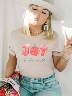 Joy To The World T-shirt | Graphic Tee