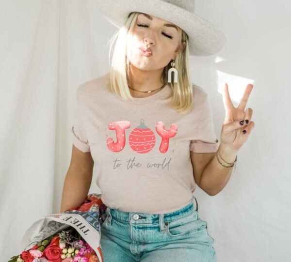 Joy To The World T-shirt | Graphic Tee