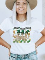 Drink Drank Drunk T-shirt | Women's Tee