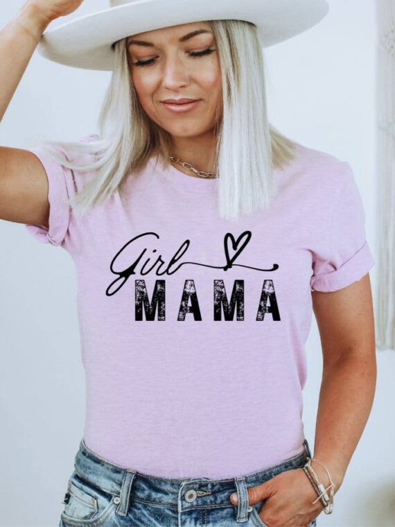Girl Mama T-shirt | Graphic Tee