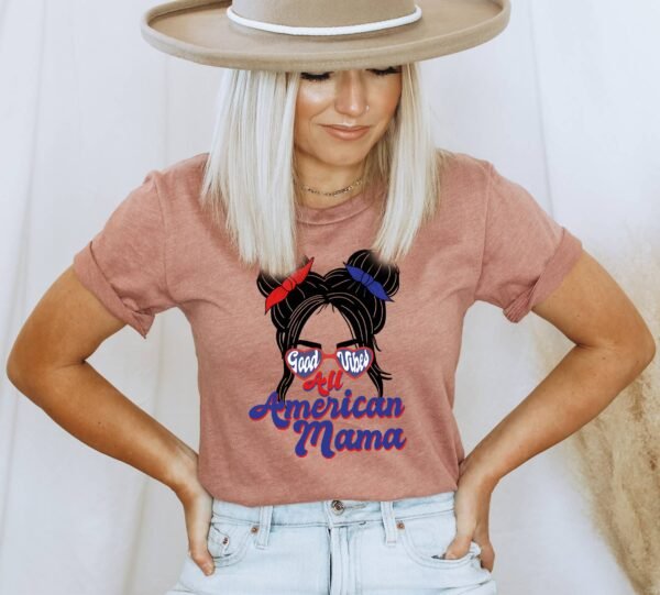 All American Mama T-shirt | Graphic Tee