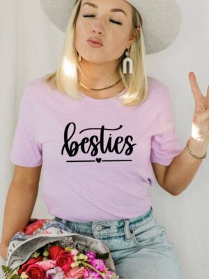 Besties T-shirt | Graphic Shirt