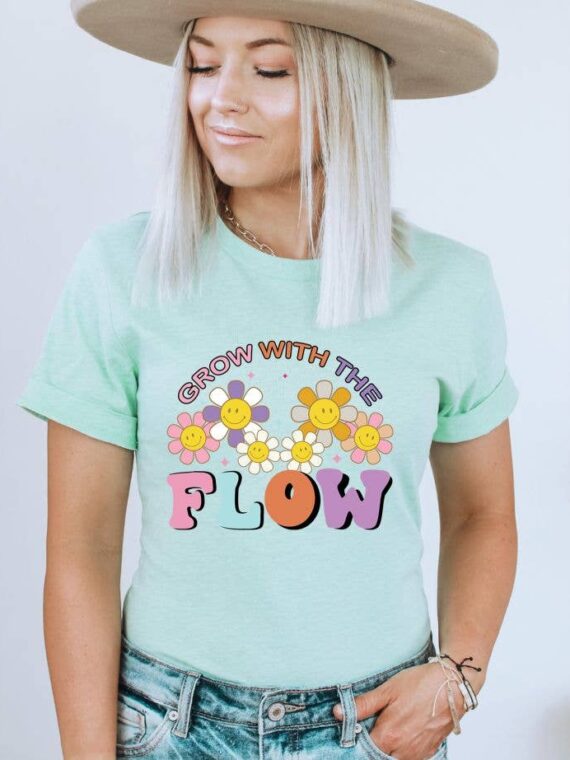 Grow With The Flow T-shirt | Graphic Top