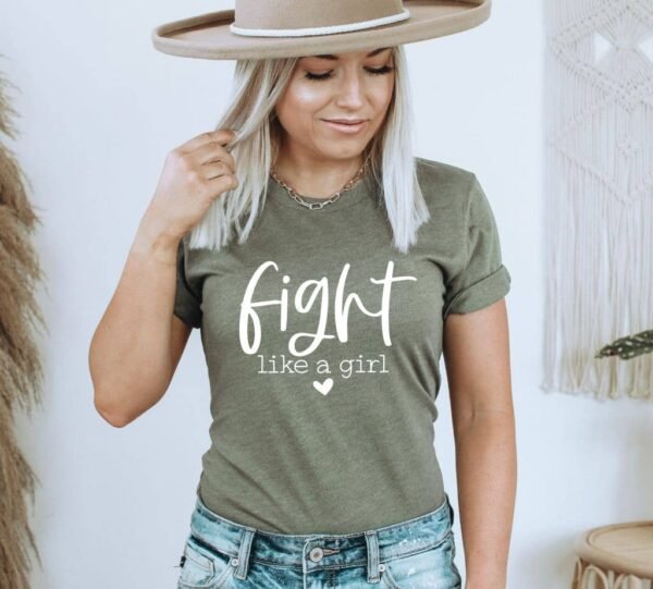 Fight Like A Girl T-shirt | Women's Gift