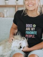 Dogs Are My Favorite People T-shirt | Graphic Tee