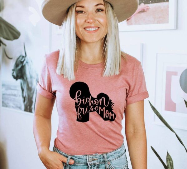 Bichon Mom T-shirt | Graphic Shirt