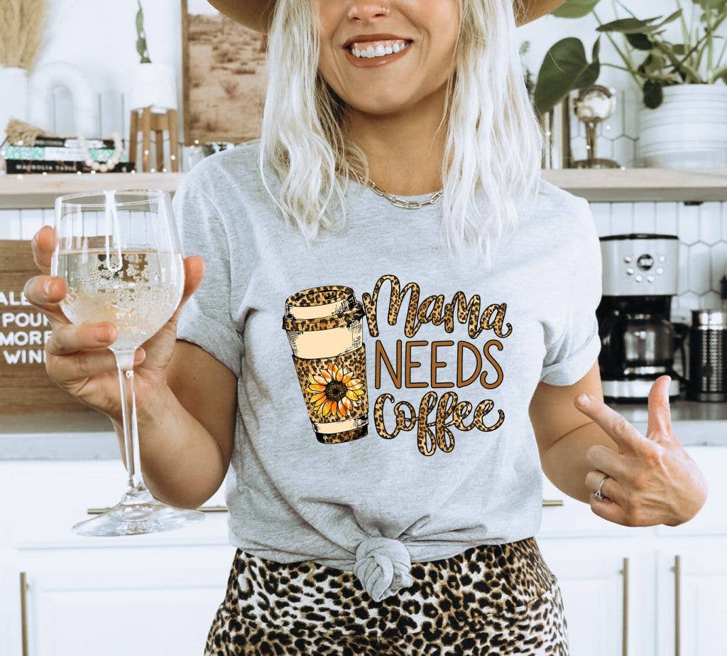 Mama Needs Coffee T-shirt | Women's Tee