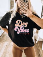 Dog Vibes Only T-shirt | Graphic Tee