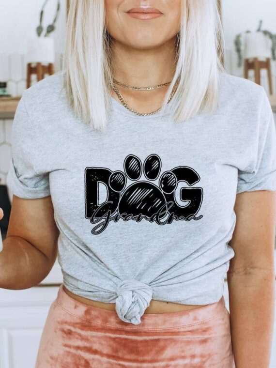 Dog Grandma T-shirt | Graphic Tee