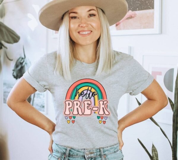 Hello Pre K T-shirt | Graphic Tee