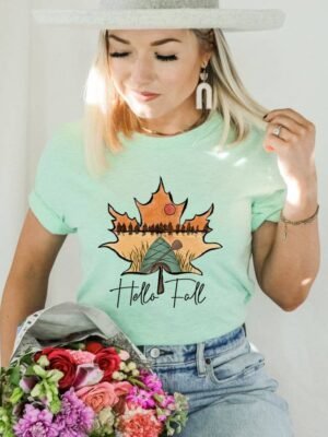 Hello Fall T-shirt | Graphic Tee