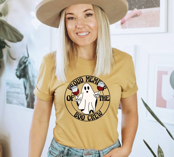 Proud Member Of The Boo Crew T-shirt | Graphic Tee