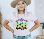 Dinosaur UFO T-shirt | Graphic Tee
