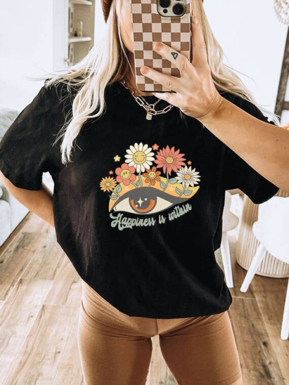 Happiness Is Within T-shirt | Women's Tee